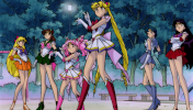 Screenshot from Sailor Moon SuperS the Movie