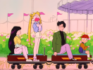 Screenshot from Sailor Moon episode 11