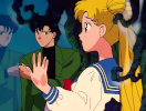 Screenshot from Sailor Moon episode 34