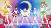 Screenshot from Sailor Moon Cosmos the Movie Part 1