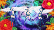 Screenshot from Sailor Moon Cosmos the Movie Part 2