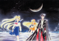Title page art for Pretty Guardian Sailor Moon chapter 8