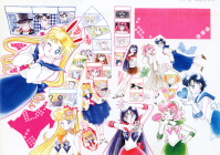 Title page art for Pretty Guardian Sailor Moon chapter 12