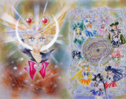 Title page art for Pretty Guardian Sailor Moon chapter 34