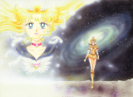 Title page art for Pretty Guardian Sailor Moon chapter 50