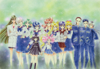 Title page art for Pretty Guardian Sailor Moon chapter 51