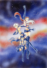 Title page art for Pretty Guardian Sailor Moon chapter 52