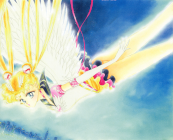 Title page art for Pretty Guardian Sailor Moon chapter 54