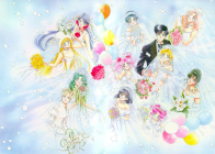 Title page art for Pretty Guardian Sailor Moon chapter 60