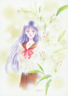 Title page art fpr Pretty Guardian Sailor Moon short story Casablanca Memories