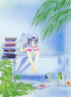 Title page art for Pretty Guardian Sailor Moon short story Exam Battle Stories Chapter 2